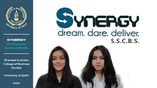 Get to know Synergy: The Corporate Society of SSCBS | University of Delhi