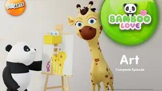 Arts and Crafts for Kids | Bamboo Love |  🐼 Panda Preschool Stories for Kids