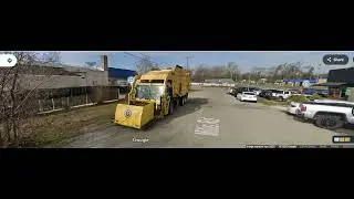 Garbage trucks on Google Maps Southeast Michigan