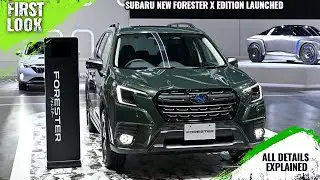 2024 Subaru Forester X-EDITION Launched @ Japan Mobility Show 2023 - Full Interior Exterior
