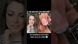 Arrete d utiliser un coupe ongle si tu veux qu ils soient solide!! #nails #beaut&eacute; #manucure