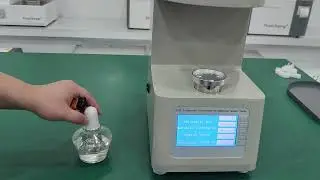 HZZL-3 ASTM D971 Oil Interfacial Tension Tester Operation Video