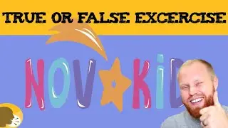 True or False Excercise 🇬🇧 English class for Kids