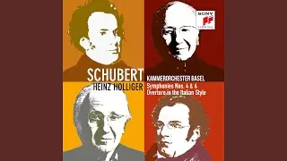Ouvert&uuml;re im italienischen Stil, D. 590