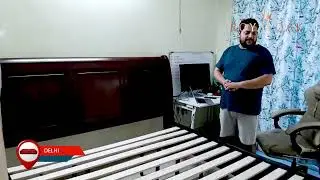 Royaloak Texas American Wooden King Size Bed | Customer Review & Feedback