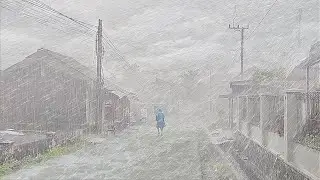 СВЕРХСУМАСШЕДШИЙ ДОЖДЬ! РАЙСКАЯ ДЕРЕВНЯ РАЗРУШЕНА САМЫМ МОЩНЫМ В АЗИИ ЛИВНЕВЫМ И ВЕТРЯНЫМ ШТОРМОМ! 😴