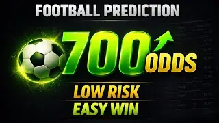 Free football predictions today | Sure 700 odds betting tips | 99%  Accuracy |