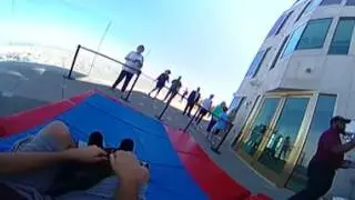 360&ordm; VIDEO: Slide down LA's Skyslide