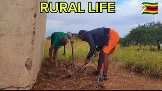 Zimbabwe Village Life | Planting Onions and Carrots in the Village 🇿🇼
