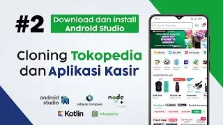 Membuat App Toko Online & Kasir | Kotlin + Jatpack Compose | Download & Install Android Studio #2