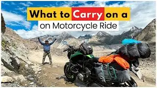 What You ACTUALLY Need on Long Bike Rides | Ladakh, Spiti
