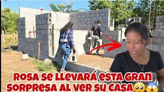 ROSA Se llevará Una GRAN SORPRESA Al Ver el Gran Avance de su CASA😱PRONTO Sera la Inauguración 