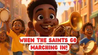 Bible Songs for Kids | When the Saints Go Marching In | Afrobeat Gospel