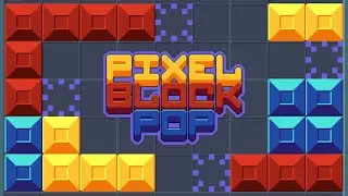 Pixel Block Pop game