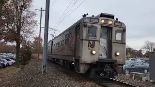 7 Minutes of NJ Transit Princeton Dinky Action @Princeton Junction