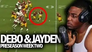 Debo & Jayden Daniels DEBUT | Preseason Week 2