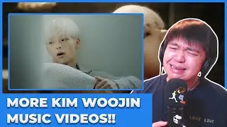 REACTION TO KIM WOOJIN (김우진) - 'My growing pains' & 'In my space' MVs