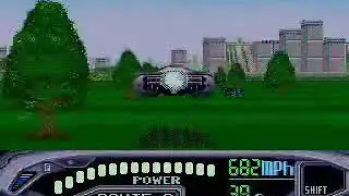 [Genesis/Mega Drive] OutRun 2019 -- Gameplay