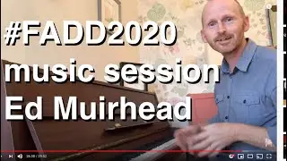 #FADD2020 music session: Ed Muirhead (Fun A Day Dundee 2020)