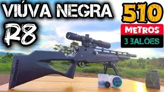 510 METROS EM 3 BALÕES COM ROSSI R8 VR