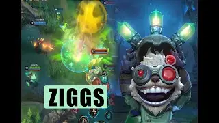 MAD SCIENTIST ZIGGS BOMBS IN URF ARE ANNOYING ?! | ULTRA RAPID FIRE (URF) | WILD RIFT