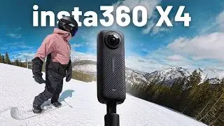 Is the INSTA360 X4 the BEST Camera for ACTION Sports Like Snowboarding?