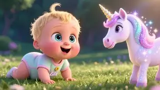 Baby and the Golden Unicorn 🦄✨ | Fun Learning for Kids | Preschool Educational Video