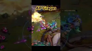 Full AP Gragas Oneshot#lol #outplay #riot #noxus #gaming #oneshot #gragas #shorts #shortvideo #gg