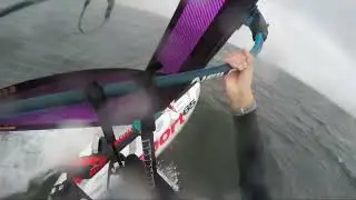 Brouwersdam windsurf session 10092024