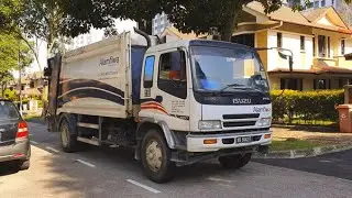 Lori Sampah | Alam Flora Tahun 2013 - 2021 | Garbage Truck Malaysia Year 2013 - 2021 | 4K Video
