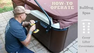 Bullfrog Spas&reg; Covermate I Cover Lift Operation