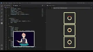 ASMR Programming -  CSS Only Page Loading Spinner - No Talking