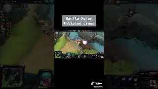 Dota 2 Moments - Crazy Filipino crowd at Manila Major 2016 ( Mineski vs Alliance)