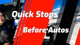 EP 25 Quick Stops Before Autorotation Practice