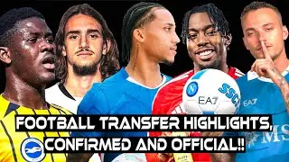 🚨Transfer Highlights, Confirmed and Official #football