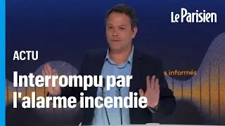 «Ça, on ne l’avait jamais eu» : un exercice incendie interrompt le direct de Franceinfo