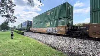 Railfanning at Thomasville, NC part two with Ge leader & EMD leader! 08/09/2025. ​@homboldt 