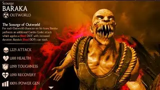 Scourge BARAKA Boss Fight (Elder) | Mk Mobile | Dark Raiden | MK 11 Raiden | Thunder God Raiden