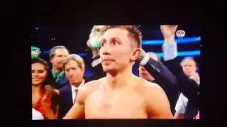 Triple G vs Danny Jacobs 12 Rd and post fight interviews