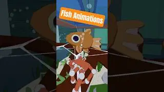 Time to give our fish some animations 🐟 #spider #game #gaming #indiegame #gamedev