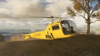 🌤🚁 MSFS 2024 ▪︎ Bell 47J Ranger Pure Sound ASMR ▪︎ No Talking