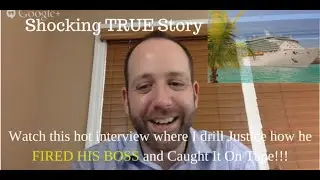 Hot Seat Interview With Big Leader Justice Eagan How He FIRED HIS BOSS and caught it on tape!