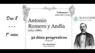 Duo 8 – 1st voice   Antonio Romero – 52 duos progresivos vol 1