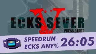 Ecks vs. Sever (GBA) Speedrun - Ecks Any% in 26:05 [former WR]