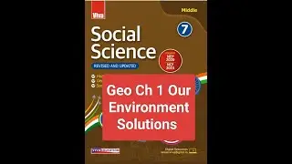 Viva class 7 Geography social studies Ch. 1 Our Environment solutions biotic, abiotic, hydrosphere.