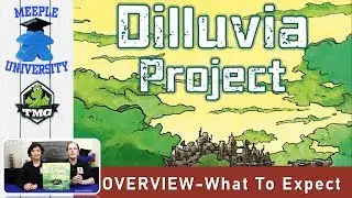 Dilluvia Project Board Game - Overview, What to Expect - 2nd Edition