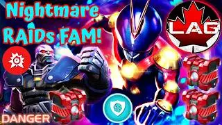 7🌟Future Antman VS Nightmare RAIDs Apocalypse Boss Battle! Critical Armor Power Up! R3 FAM! - MCOC