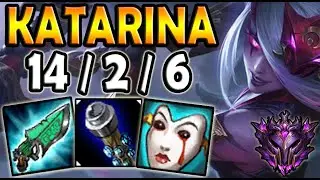 OTP Katarina vs Malzahar [ MID ] Lol Master Korea 10.15