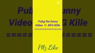 pubg mobile lite.// funny moments // and video || [RPG] Killed 🔥😀 #shorts  #Viralshorts
