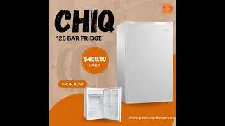 AVAILABLE- CHIQ BAR FRIDGE - ORDER NOW!!